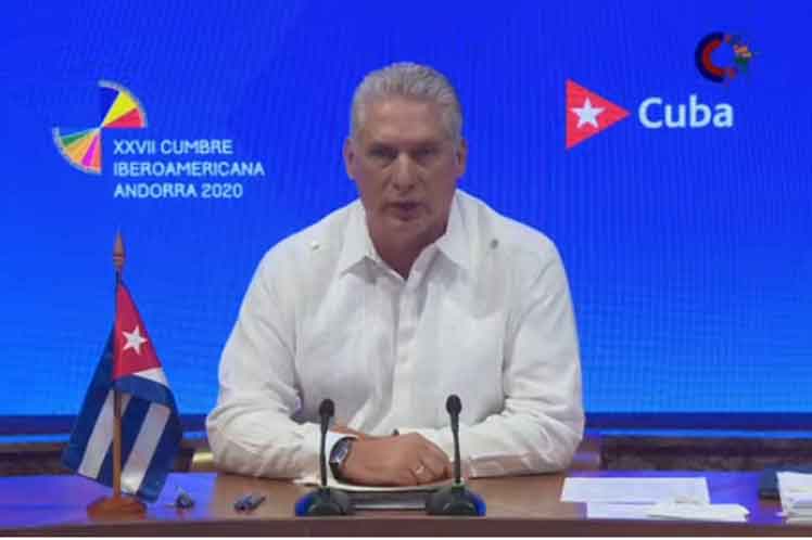 Diaz Canel en Cumbre