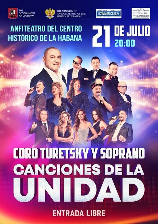 Coro Turetsky se presentará en el Anfiteatro del Centro Histórico de La ...
